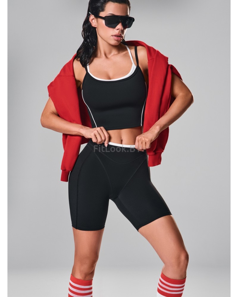 Моделирующие спортивные шорты  Sculpt Black