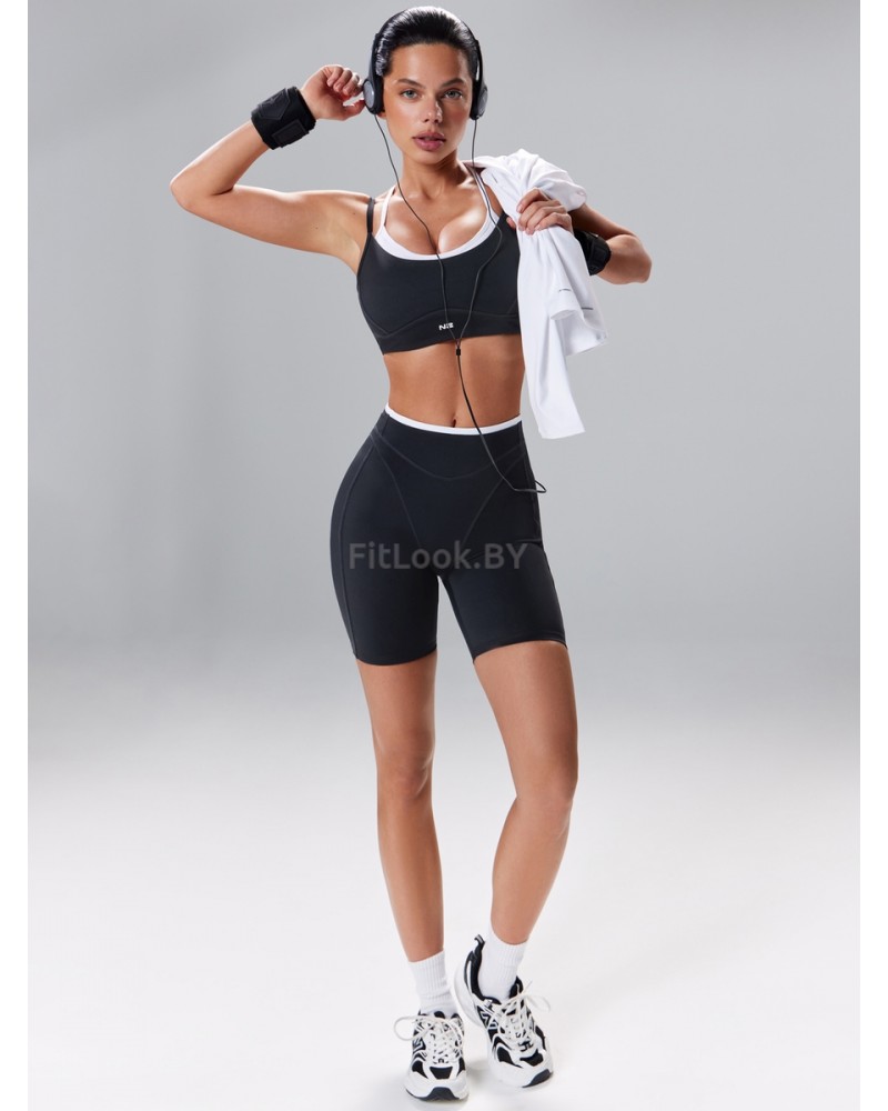 Моделирующие спортивные шорты  Sculpt Black