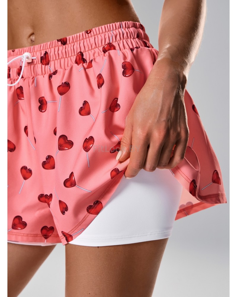 Двойные спортивные шорты Sweetheart