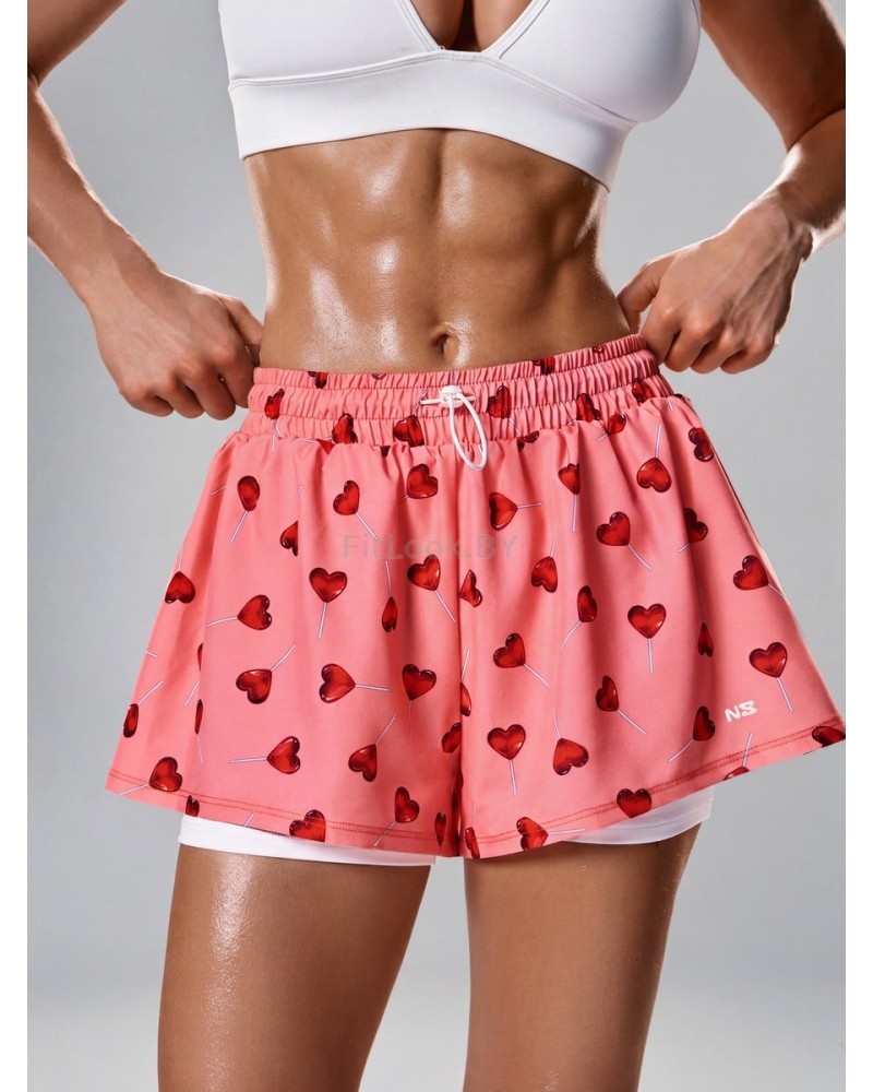 Двойные спортивные шорты Sweetheart
