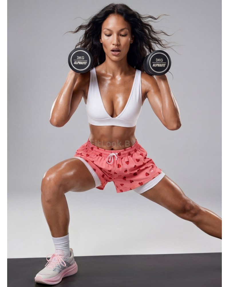 Двойные спортивные шорты Sweetheart