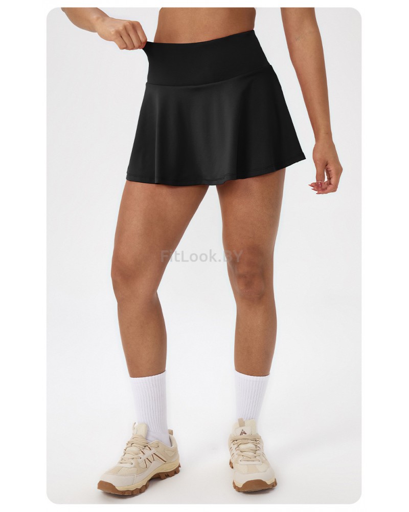 Юбка-шорты женская спортивная Flex Skirt черная