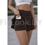 Юбка-шорты женская спортивная Flex Skirt коричневая 