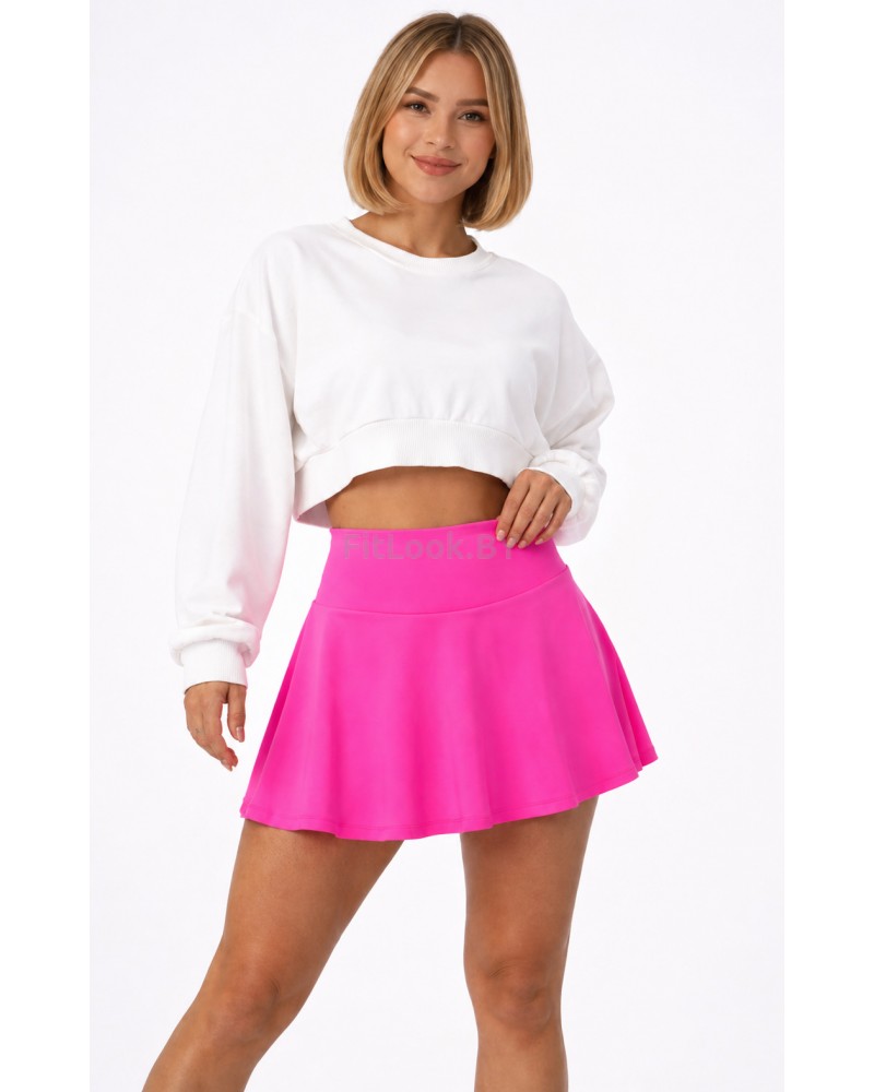 Юбка-шорты женская спортивная Flex Skirt розовая