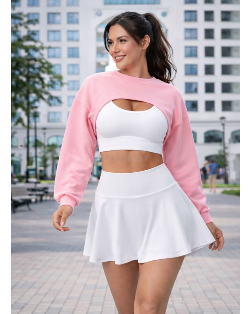 Юбка-шорты женская спортивная Flex Skirt белая