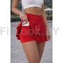 Юбка-шорты женская спортивная Flex Skirt красная