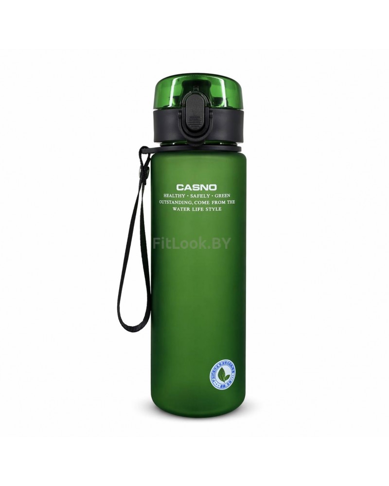 Бутылка спортивная CASNO 560ml , цвет:  зеленый