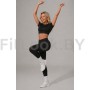 Леггинсы FITBASE Bikini Leggins с высокой посадкой (чёрные)