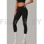 Леггинсы FITBASE Bikini Leggins с высокой посадкой (чёрные)