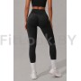 Леггинсы FITBASE Bikini Leggins с высокой посадкой (чёрные)
