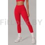 Леггинсы FITBASE Bikini Leggins с высокой посадкой (красные)