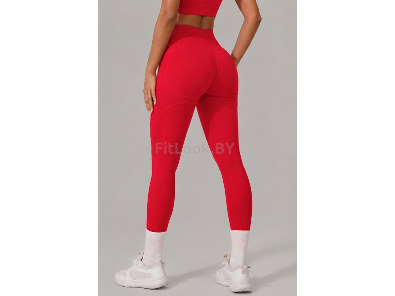 Леггинсы FITBASE Bikini Leggins Red