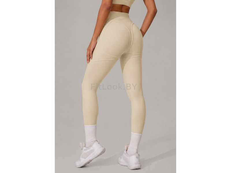 Леггинсы FITBASE Bikini Leggins Cream