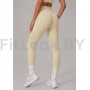 Леггинсы FITBASE Bikini Leggins с высокой посадкой (кремовые)