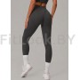 Леггинсы FITBASE Bikini Leggins с высокой посадкой (серые)