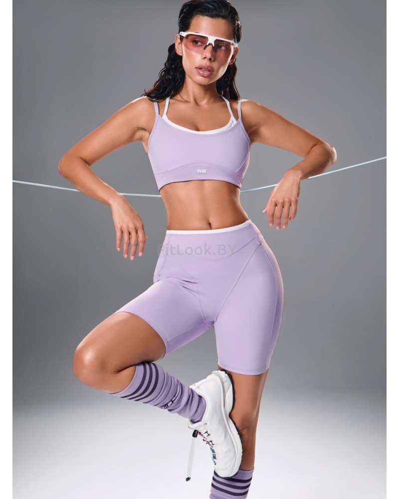 Моделирующие спортивные шорты Sculpt Lilac