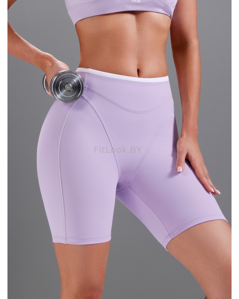 Моделирующие спортивные шорты Sculpt Lilac
