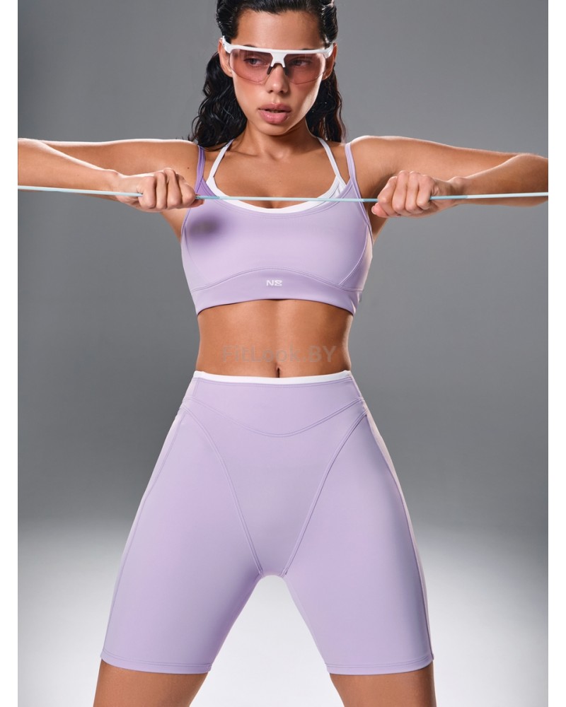 Моделирующие спортивные шорты Sculpt Lilac