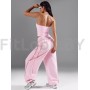 Удлиненный спортивный топ Long Light Bra Pink