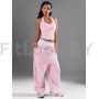 Удлиненный спортивный топ Long Light Bra Pink