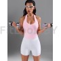Удлиненный спортивный топ Long Light Bra Pink