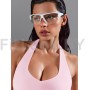 Удлиненный спортивный топ Long Light Bra Pink