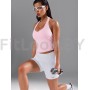 Удлиненный спортивный топ Long Light Bra Pink