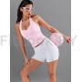 Удлиненный спортивный топ Long Light Bra Pink