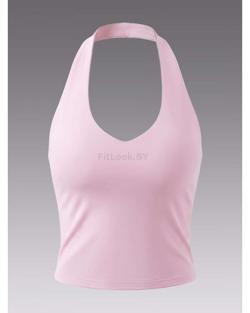 Удлиненный спортивный топ Long Light Bra Pink