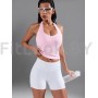 Удлиненный спортивный топ Long Light Bra Pink