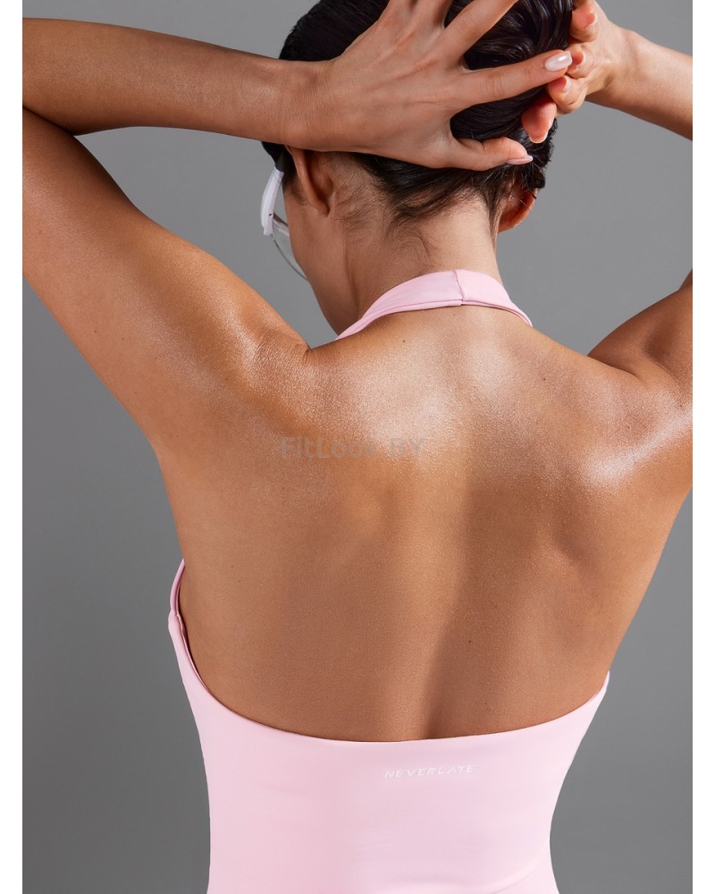Удлиненный спортивный топ Long Light Bra Pink