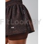 Двойные спортивные шорты Twins Brown Leo