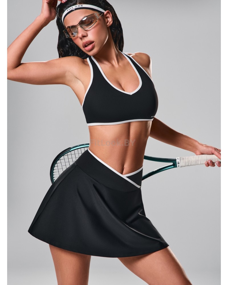 Шорты-юбка Neverlate Outlined Black