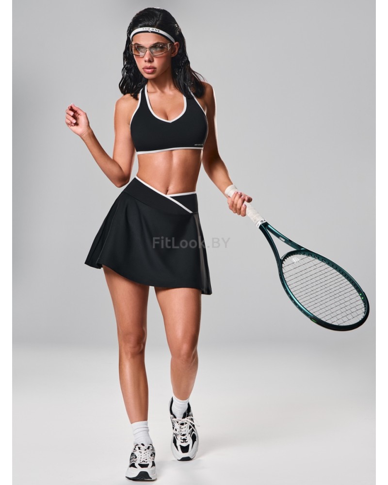 Шорты-юбка Neverlate Outlined Black