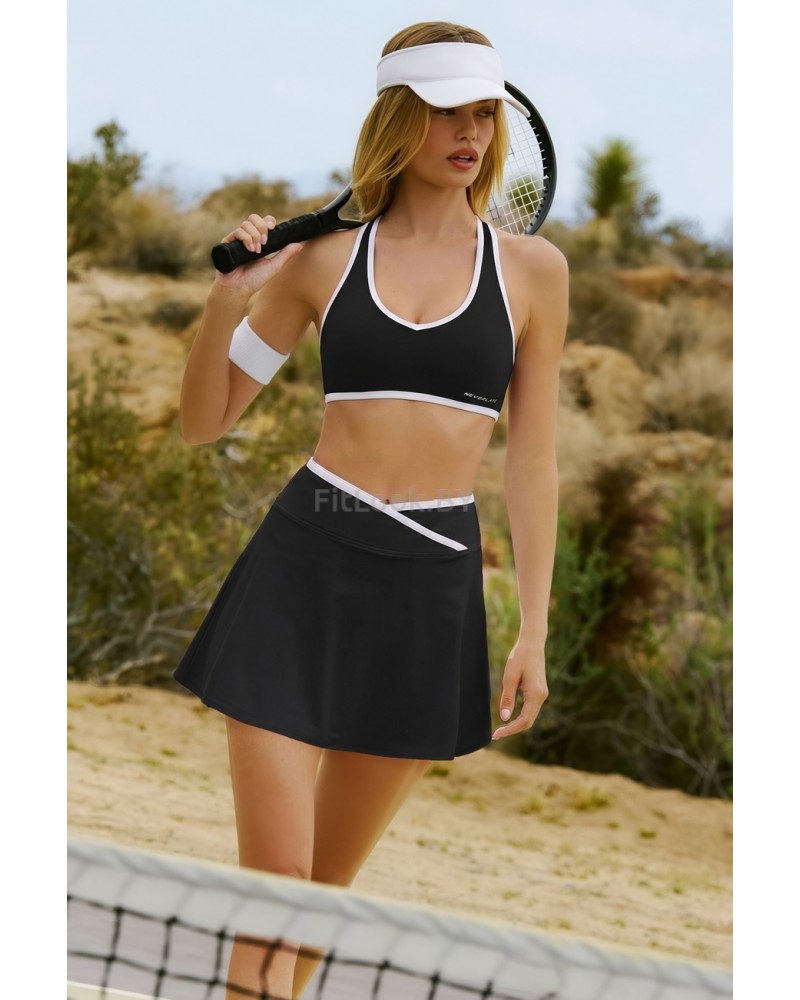 Шорты-юбка Neverlate Outlined Black