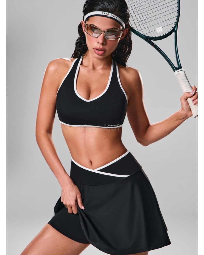 Шорты-юбка Neverlate Outlined Black