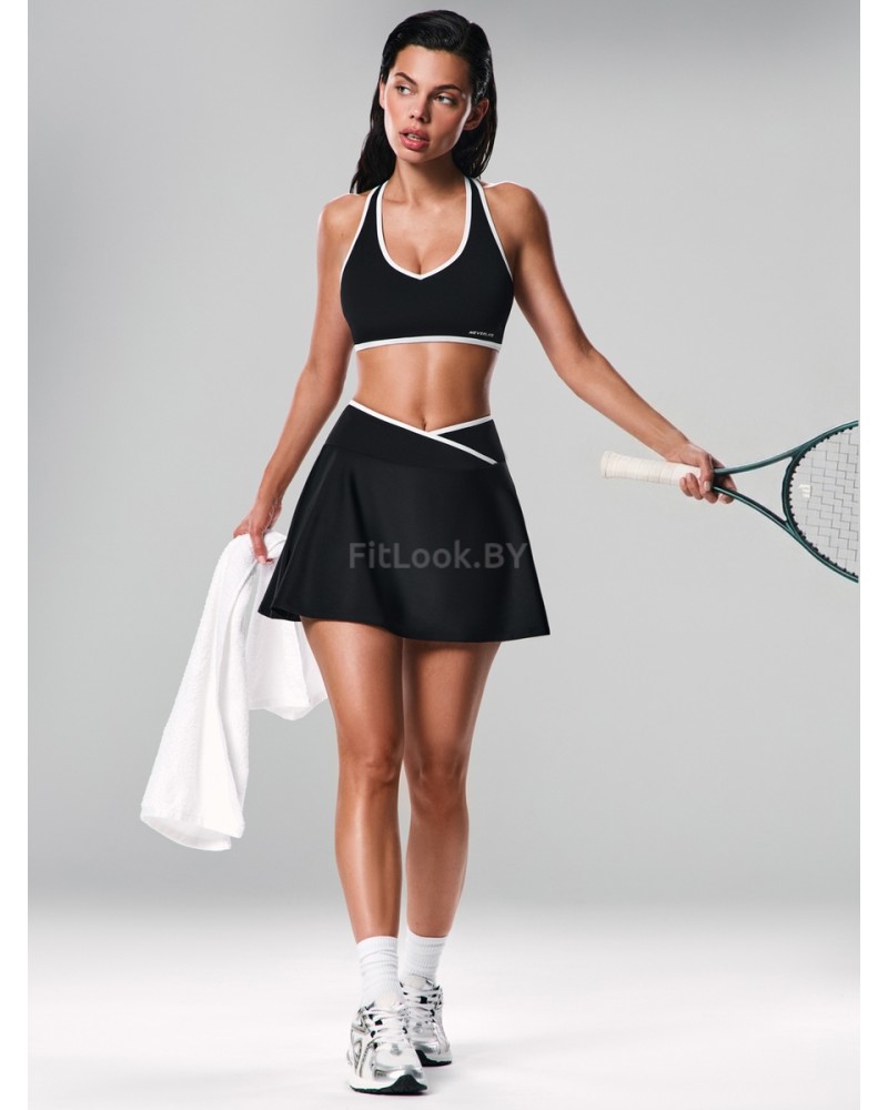 Шорты-юбка Neverlate Outlined Black