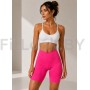 Cпортивные шорты со сборочкой ShapeUP Pink (Розовая фуксия)