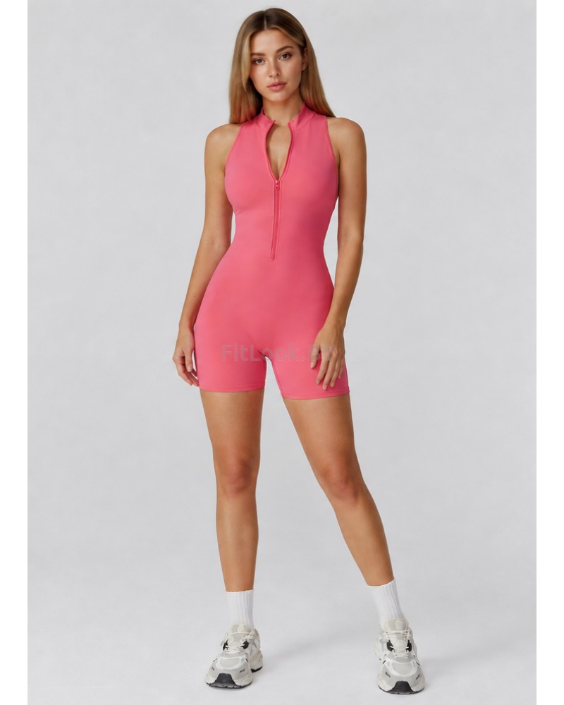 Спортивный комбинезон (ромпер) Zip Active Watermelon (арбузный оттенок)