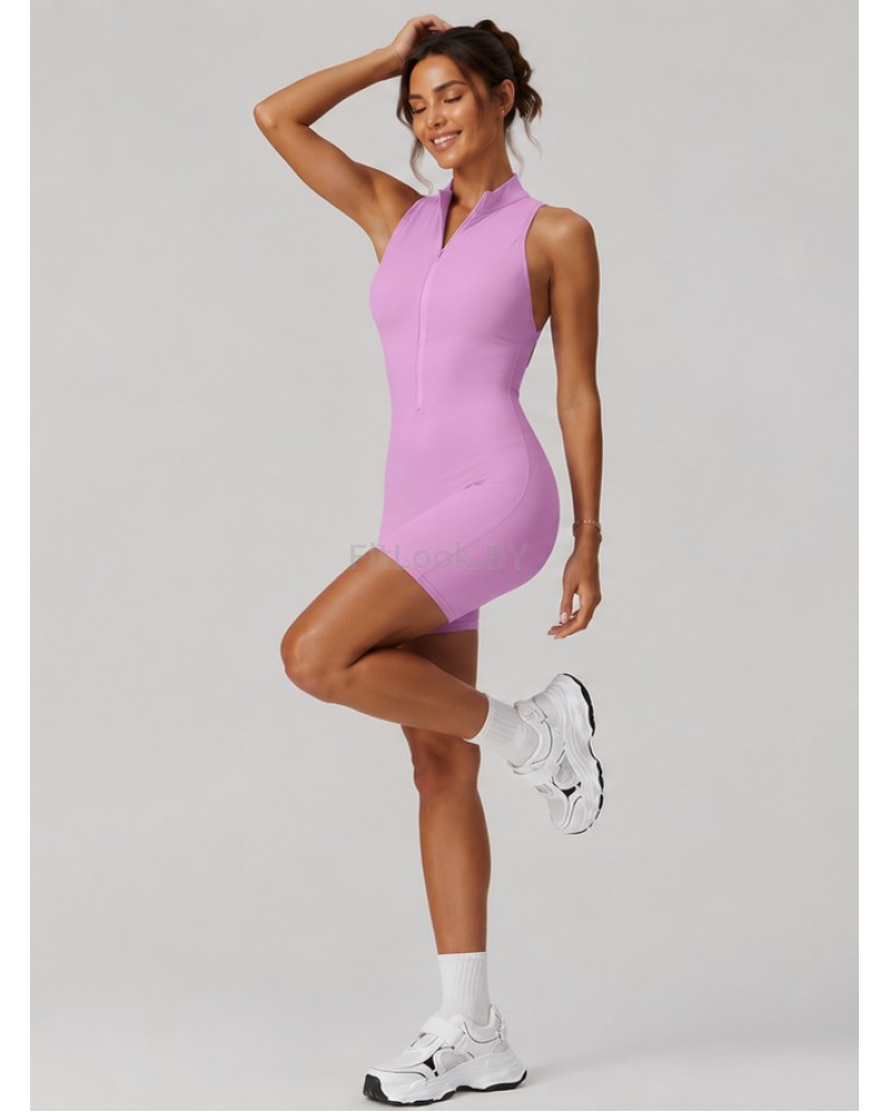Спортивный комбинезон (ромпер) Zip Active Lavender