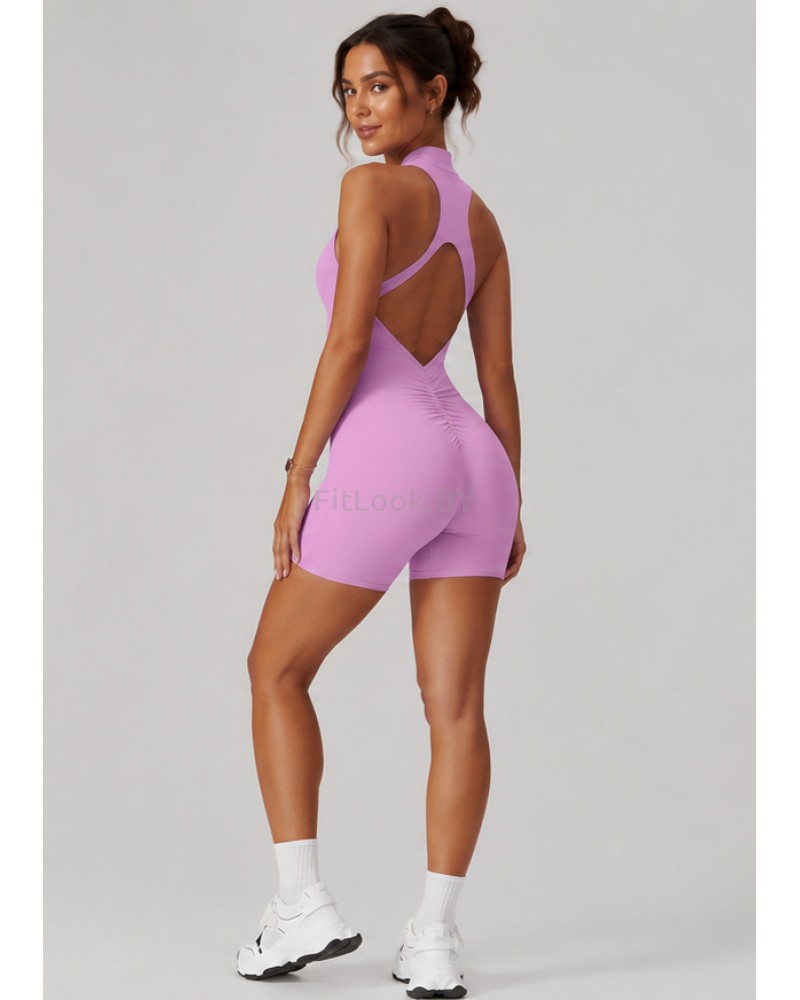 Спортивный комбинезон (ромпер) Zip Active Lavender