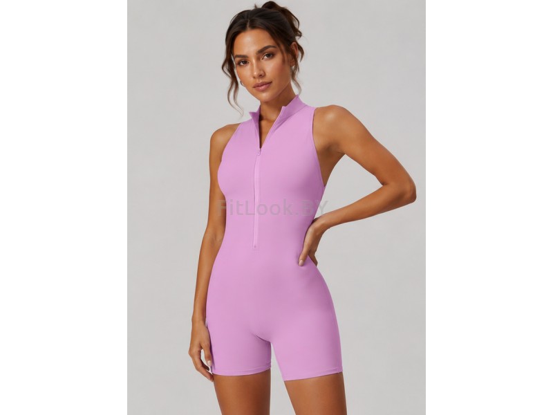 Комбинезон FITBASE Zip Active Lavender