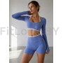 Женский спортивный костюм FITBASE Skinny Line (топ + шорты)