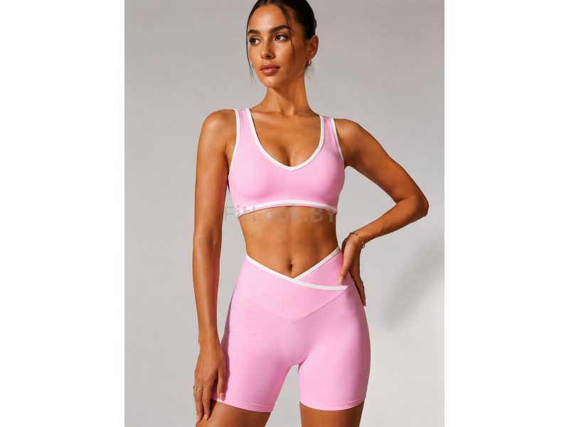 Топ FITBASE Contour Pink