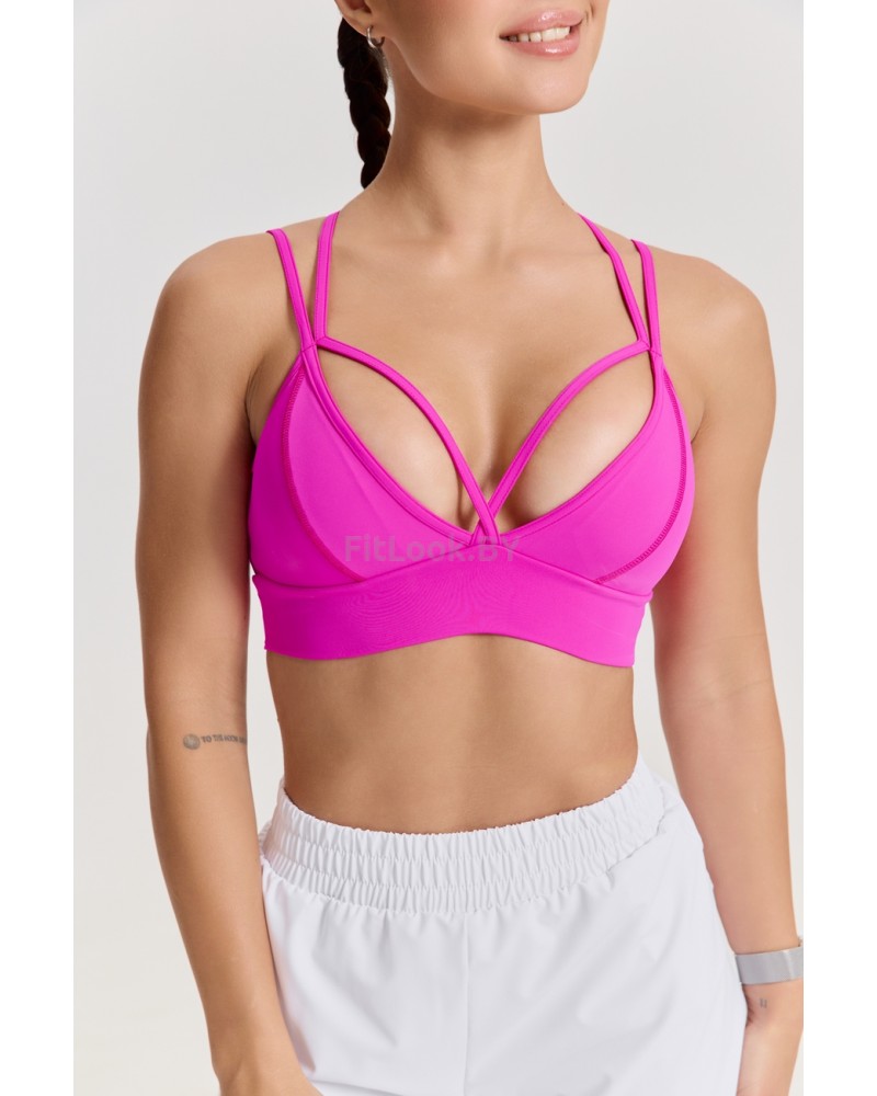 Топ для фитнеса Forstrong Light Bra Фуксия