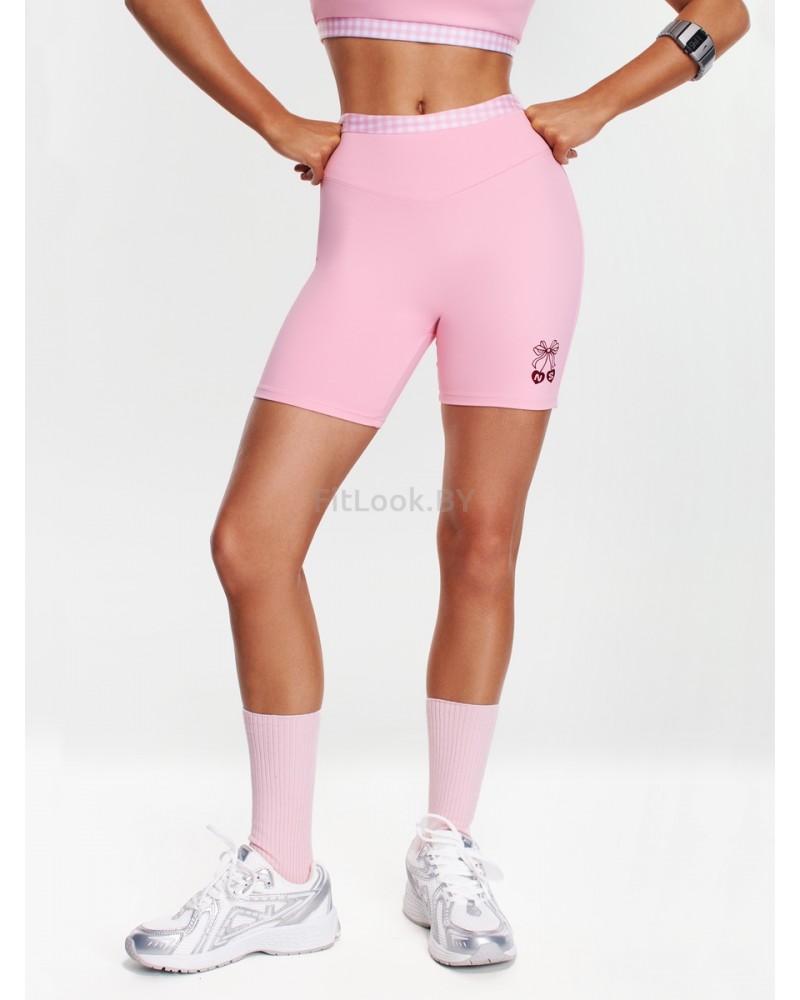 Шорты Neverlate Gingham Baby Pink