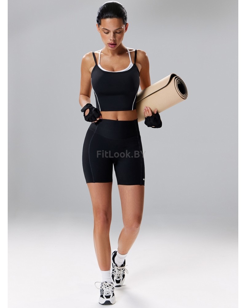 Шорты Piping Shorts Black 