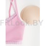 Спортивный топ-бра Neverlate Gingham Pink 