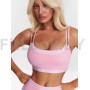 Спортивный топ-бра Neverlate Gingham Pink 