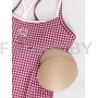 Моделирующий спортивный комбинезон c принтом Gingham